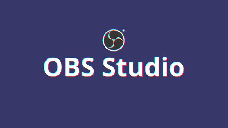 A logo of OBS Studio